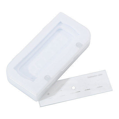 1Pc Microscope Stage Micrometer Slide Optical Glass Measuring Tool