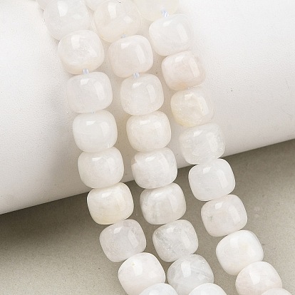 Натуральный лунный камень бисер нитей, бочкообразные бусины старого образца
