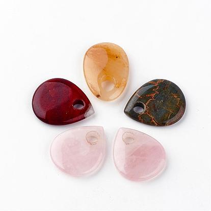 Synthetic & Natural Gemstone Pendants, Drop