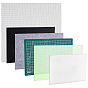 Polyurethane & Felt & PP Leather Sheets, DIY Craft Supplies, Rectangle
