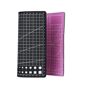 A4 Plastic Cutting Mat, Double Sided Gridded Cutting Board, for Craft Art, Rectangle