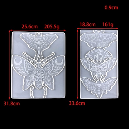 Силиконовые формы, Формы для настенных украшений, формы для литья гипсовой смолы, белые