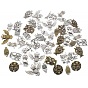 Tibetan Style Alloy Owl Pendants