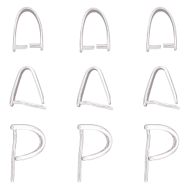 6 шт. 3 стили 925 подвески из стерлингового серебра, оснастки на поруки, с печатью s925