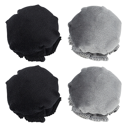 4 шт. 2 цвета, чехлы на дверные ручки из полиэстера, дверной бампер, с губкой