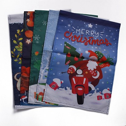 Garden Flag for Christmas, Double Sided Polyester House Flags, for Home Garden Yard Office Decorations