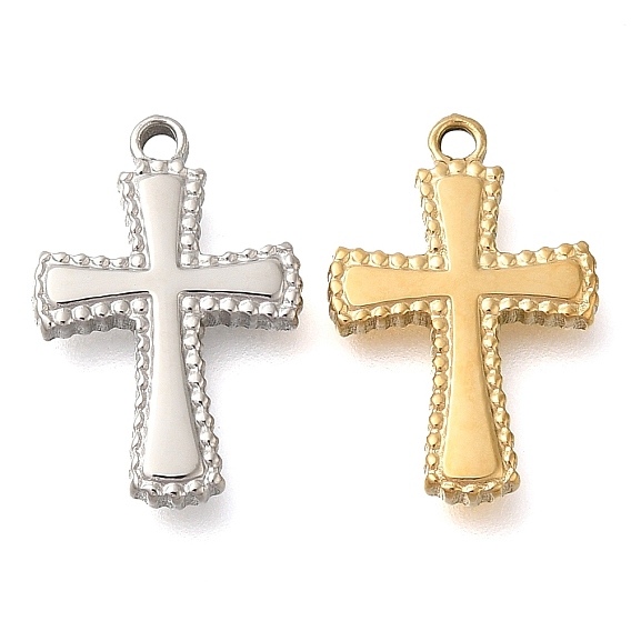 304 подвески из нержавеющей стали, крест очарование