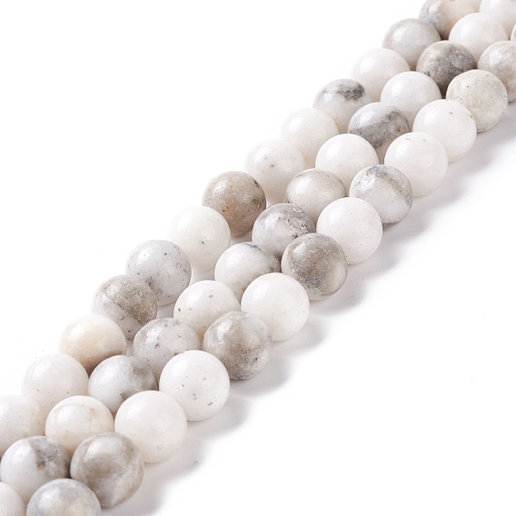 Natural Dolomite Beads Strands, Round