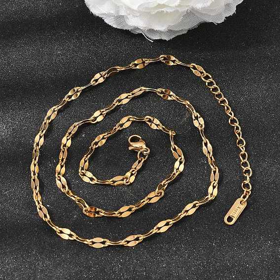 4 мм, унисекс 304 цепочка из нержавеющей стали с насечками