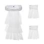 Detachable Cloth Mesh False Collar & Cuff Sleeve Sets, DIY Garment Supplies