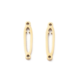 304 овальные подвески из нержавеющей стали, ионное покрытие (ip)