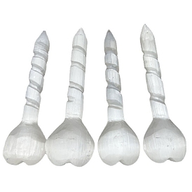 Natural Selenite Heart Magic Wands, Children's Toy Gifts