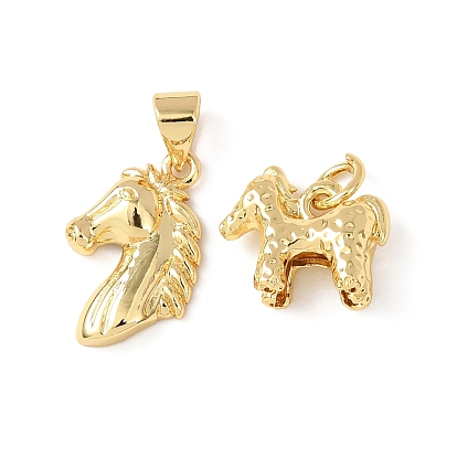 Латунные подвески, лошади прелести