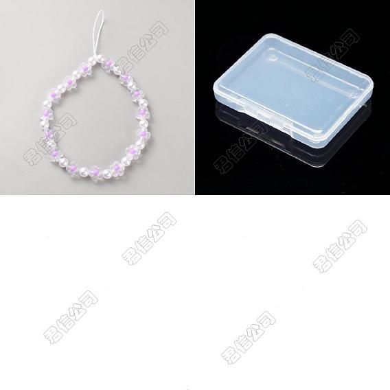 1Pc Resin Mobile Straps, Flower