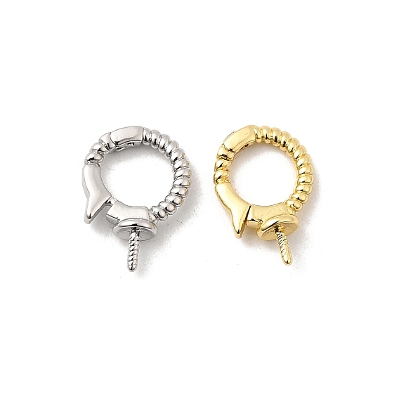 Латунь раз по сравнению с застежками, долговечный, без свинца и без кадмия, стойки покрытие, с целью перехода в кольце