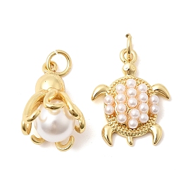 Подвески из латуни и АБС-пластика с имитацией жемчуга, с целью перехода в кольце, без кадмия и без свинца, долговечный, стойки покрытие