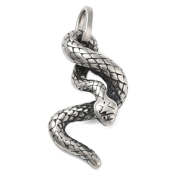 304 подвески из нержавеющей стали, очарование змеи