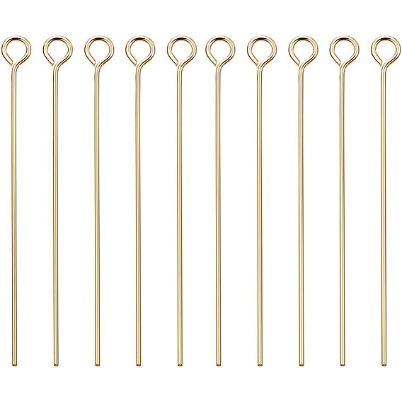 Латунный штифт, долговечный, реальный 18 k позолоченный