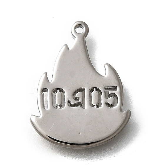 Латунные подвески, без кадмия, без никеля и без свинца, пламенные чары