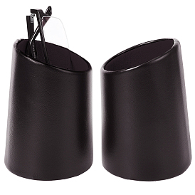 Brillen-Displayständer aus PU-Leder, für Brillen, Schmuck, Verzierungen, Kolumne