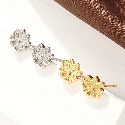 Серьги-гвоздики из латуни в виде павлина, долговечный, без свинца и без кадмия