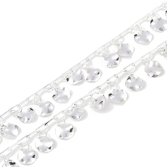 Латунные плоские круглые цепи ручной работы, для ожерелья браслеты решений, долговечный, пайки, с катушкой, плоско-круглые