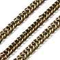 Aluminium Curb Chain, Unwelded, with Spool