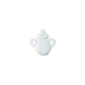 Miniature Porcelain Pot Ornaments, Micro Dollhouse Accessories, Simulation Prop Decorations