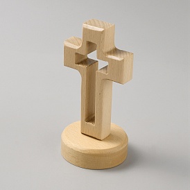 Wood Cross Display Decoration, Church Decoration Supplies