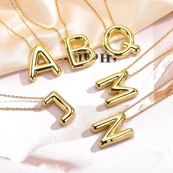 304 тросовая цепочка из нержавеющей стали с подвесками в виде букв