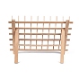 60 Spools Solid Wood Sewing Embroidery Thread Stand Holder Rack