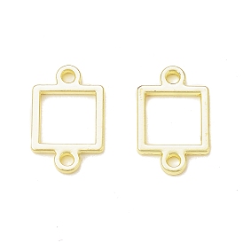 Rack-Überzugslegierungs-Kontur-Verbindungsanhänger, Cadmiumfrei und Nickel frei und Bleifrei, square Links