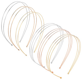 6 шт 6 стиль сплава двойная резинка для волос фурнитура