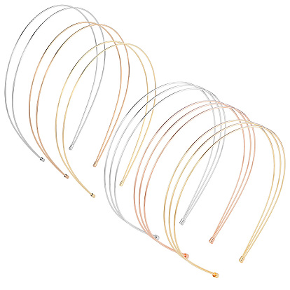 6 шт 6 стиль сплава двойная резинка для волос фурнитура