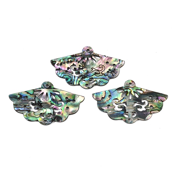 Подвески из акриловых ракушек, вентилятор, полый