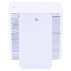 Rectangle Blank PVC Price Tags