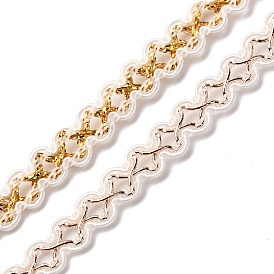 Плетеная кружевная лента из полиэстера, для штор, декор домашнего текстиля, аксессуары для одежды