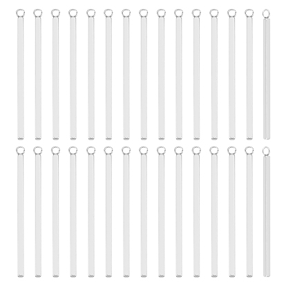 Nicraftale 30шт. 304 подвески из нержавеющей стали, бар