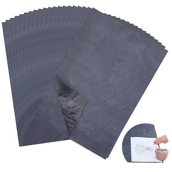 Графитовая копировальная бумага, прямоугольные