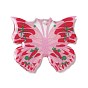 Transparent Resin Pendants, Butterfly Charms