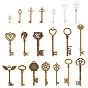 Tibetan Style Alloy Big Pendants, Key Charms