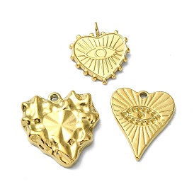 Ионное покрытие (ip) 304 подвески из нержавеющей стали, шарма сердца