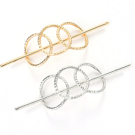 Minimalist Geometric Metal Hairpin Hair Clip for Fashionable Hair Accessories