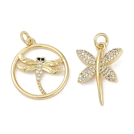 Стойка металлическая латунная микропрофилированная кубическая циркония подвески, без свинца и без кадмия, долговечный, стрекоза прелести, с целью перехода в кольце