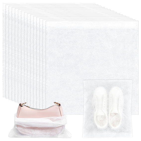 400шт. нетканые мешки для хранения обуви, портативные пылезащитные дорожные органайзеры для одежды, прямоугольные