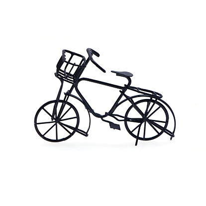 Мини модель велосипеда, аксессуары для кукольного домика с микро-ландшафтом, притворяясь опорными украшениями