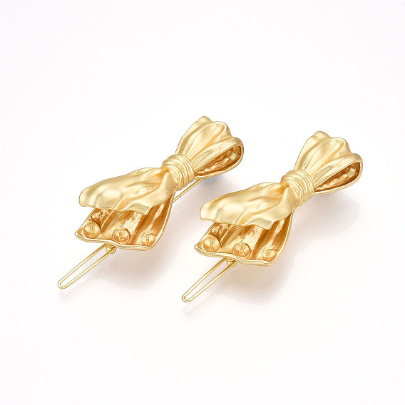 Контакты латунь килт, бантом, матовый