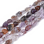 Natural Super Seven Quartz Beads Strands, Nuggets, Tumbled Stone