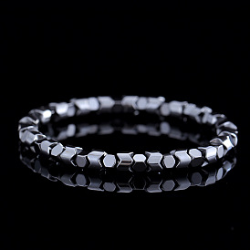 Браслеты из синтетических магнитных гематитовых бусин для мужчин и женщин