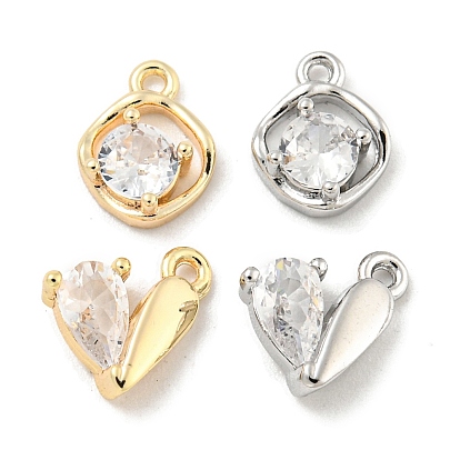 Латунь стекло кулоны